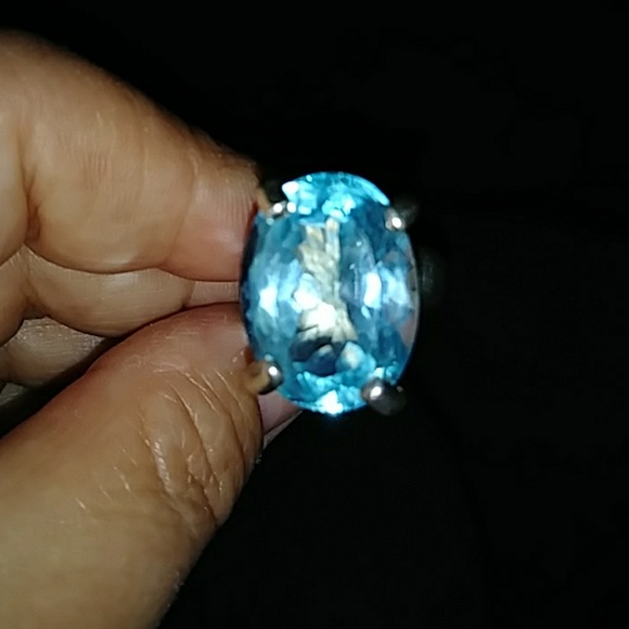 Charles Albert Blue Topaz sterling silver - Picture 2 of 7